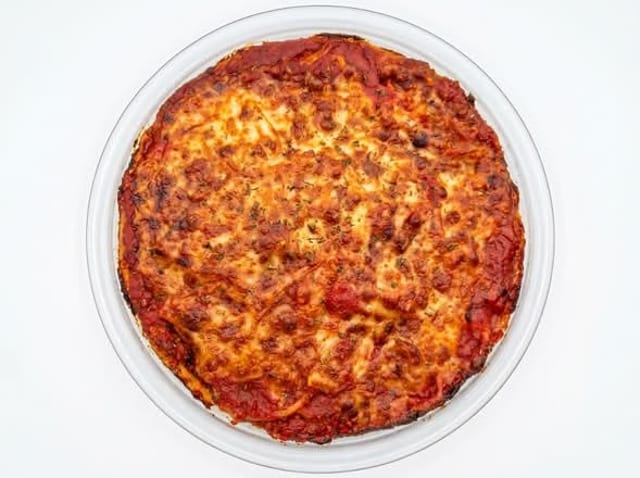 Lunch Baked Spaghetti.