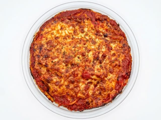 Lunch Baked Spaghetti.