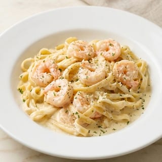 Shrimp Fettuccine Alfredo